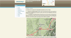 Desktop Screenshot of jakobsweg.fr